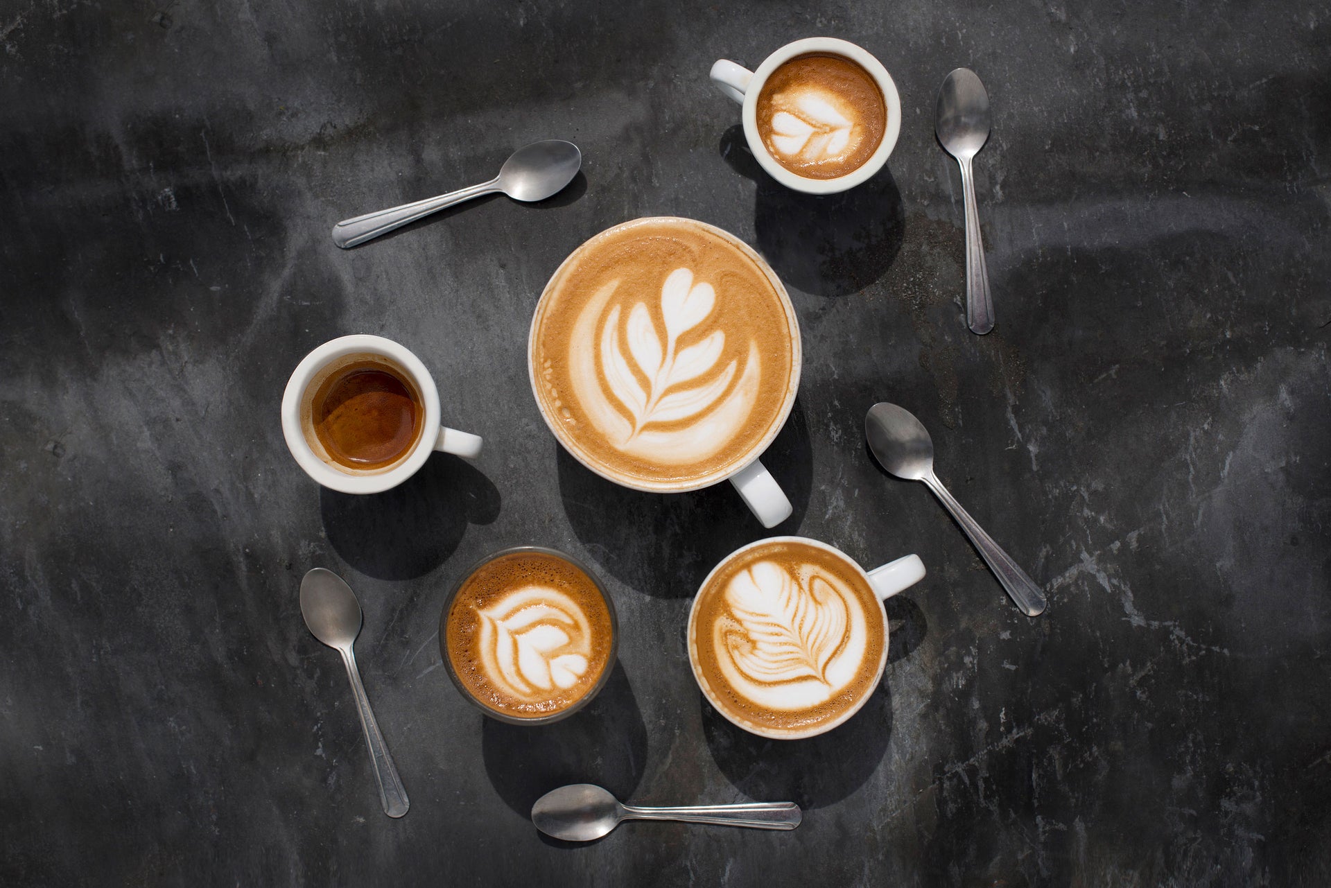 Espresso and Milk drinks