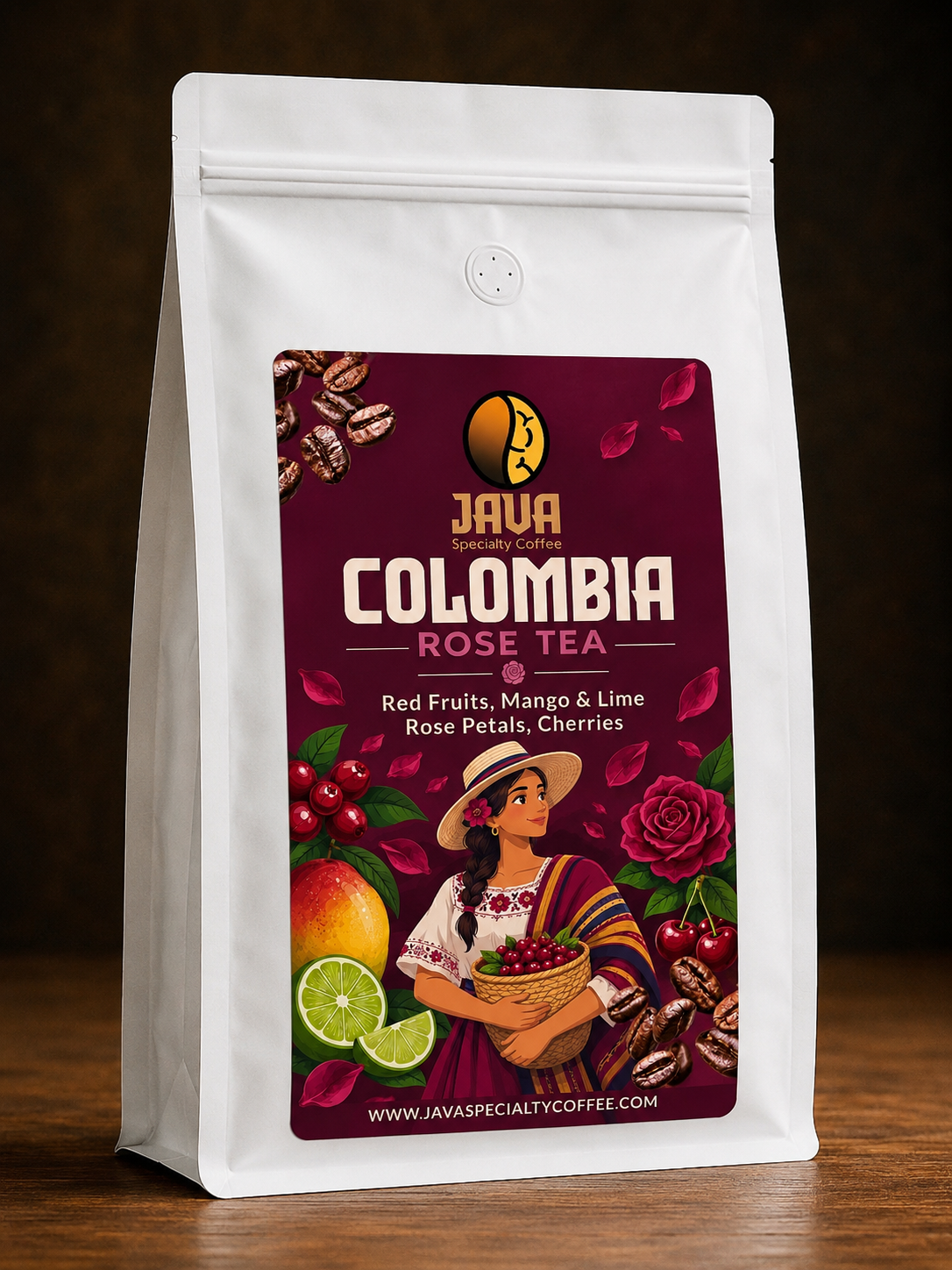 Colombia  Honey-Rose Tea