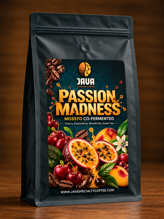 Passion Fruits Mossto co-fermented Colombian specialty coffee bag – JAVA Specialty Coffee