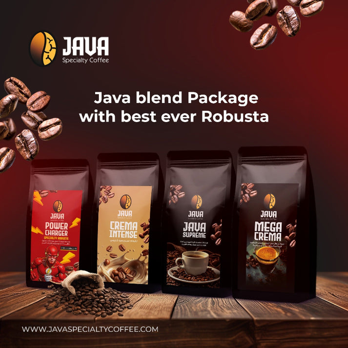 Saving JAVA Blends with Specialty Robusta pakage – JAVA Specialty Coffee