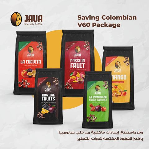 Saving Colombian Coffee V60 Package