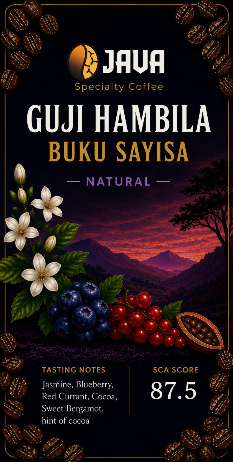 Guji Hambila Buku Sayisa Natural